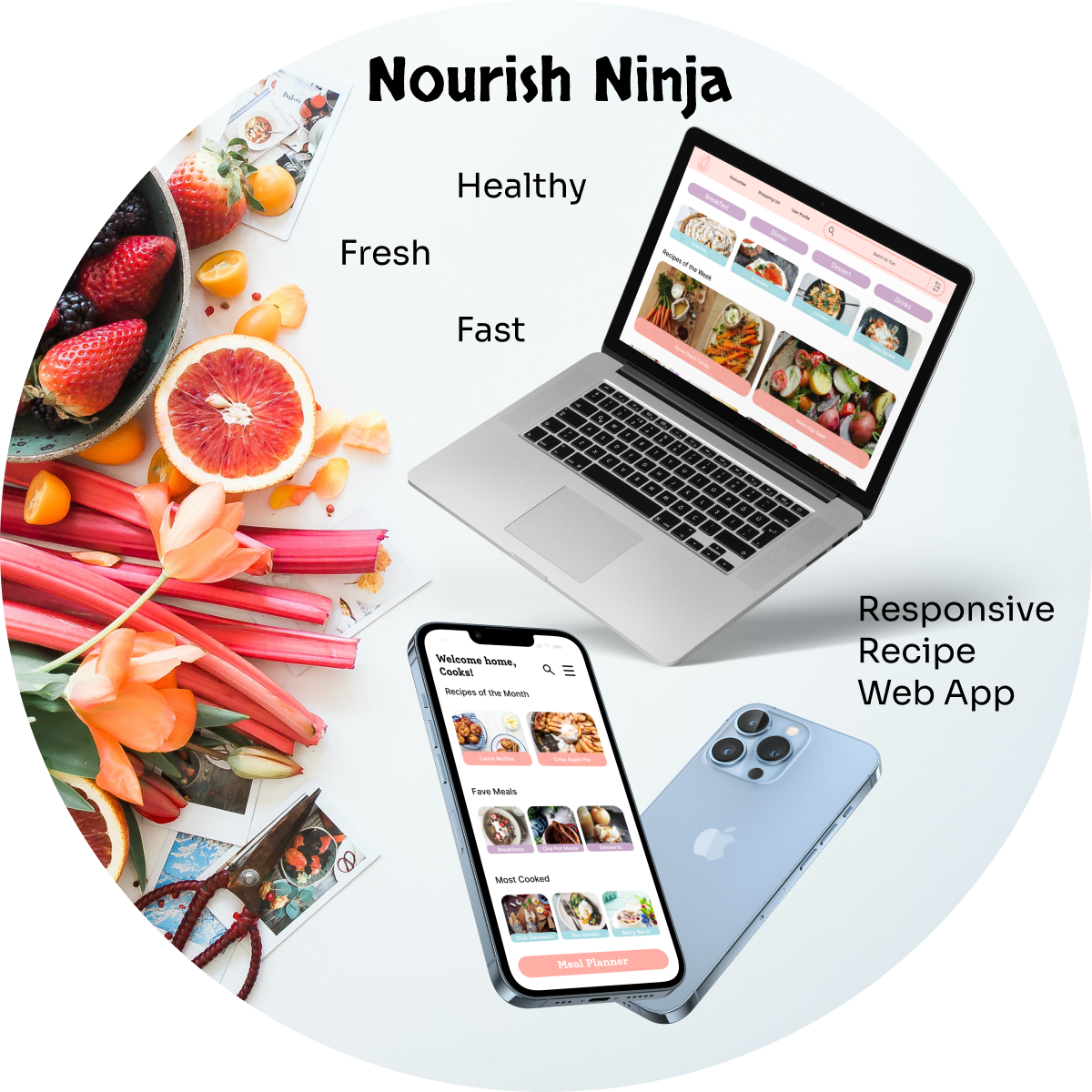 Nourish Ninja thumnail img fresh fruit mobile screens